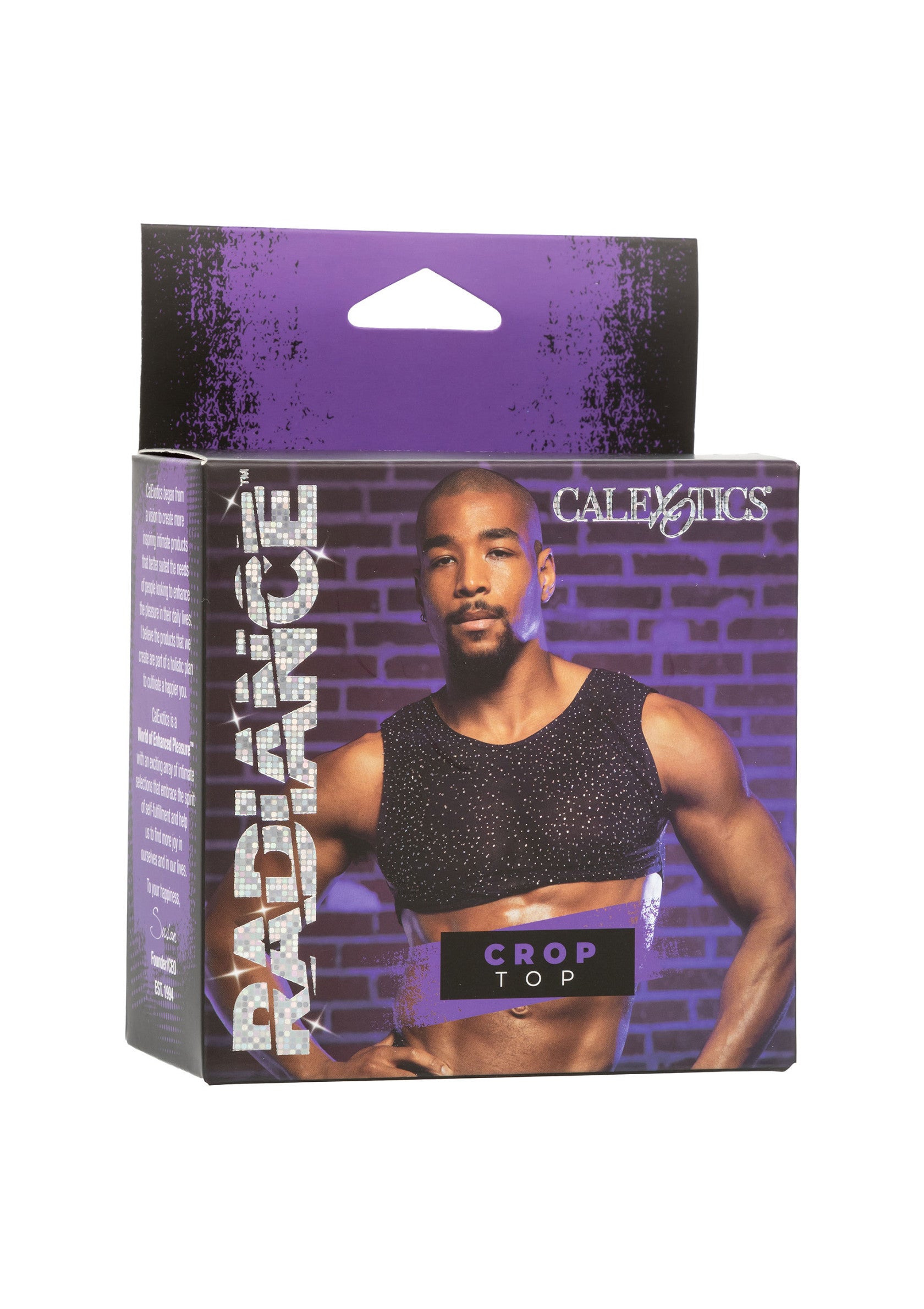 CalExotics Radiance Crop Top BLACK O/S - 6