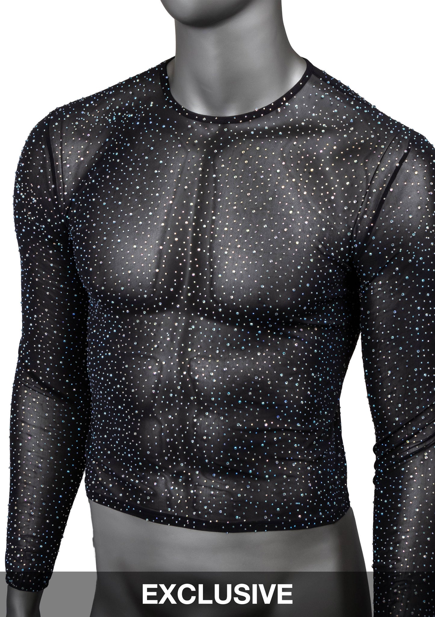 CalExotics Radiance Long Sleeve Shirt BLACK O/S - 3
