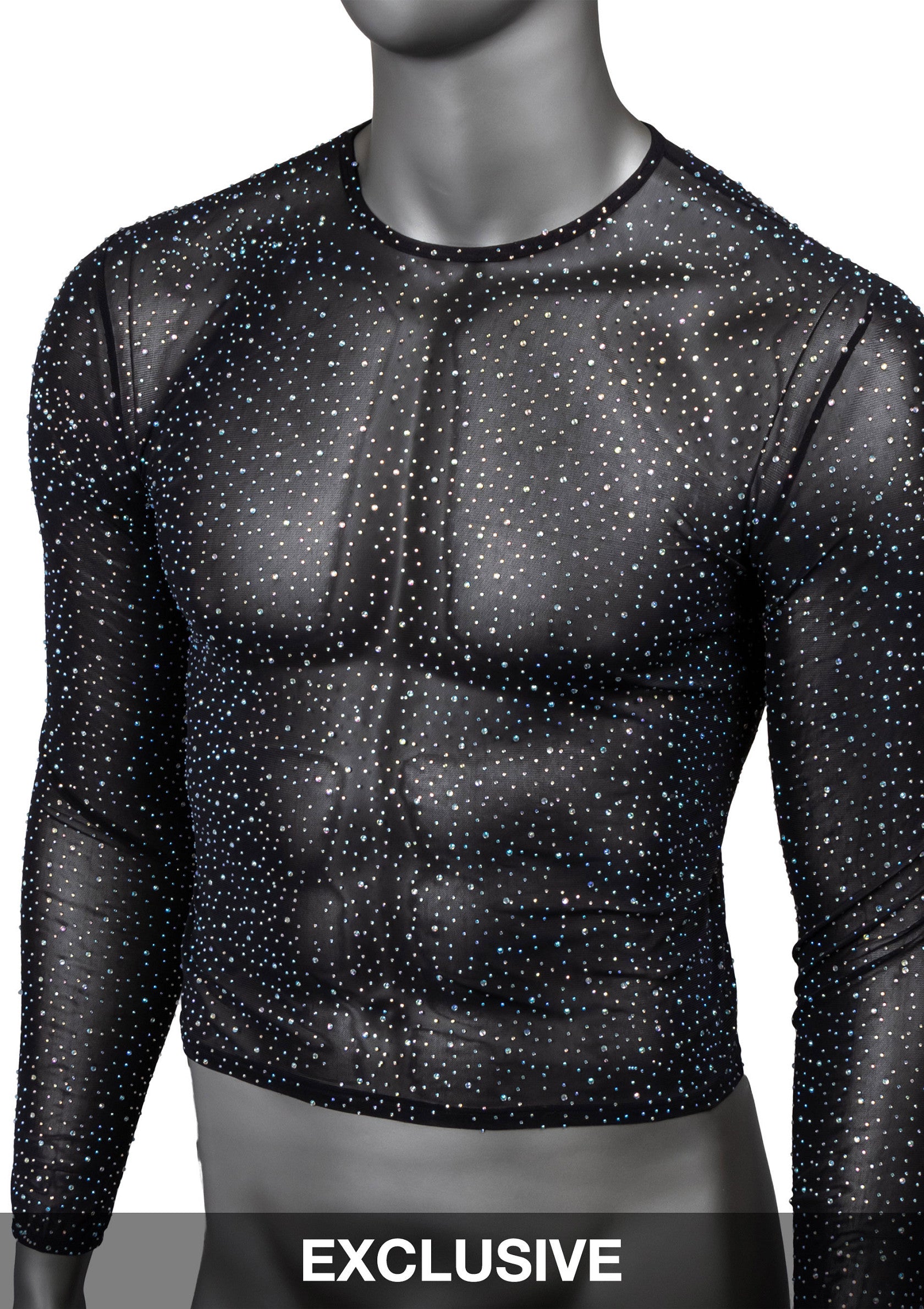 CalExotics Radiance Long Sleeve Shirt BLACK O/S - 3