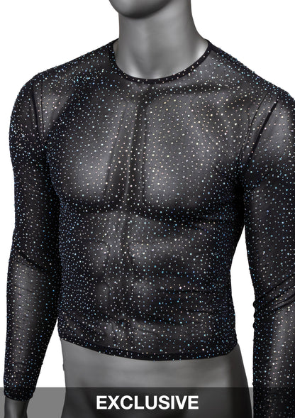 CalExotics Radiance Long Sleeve Shirt BLACK O/S - 3