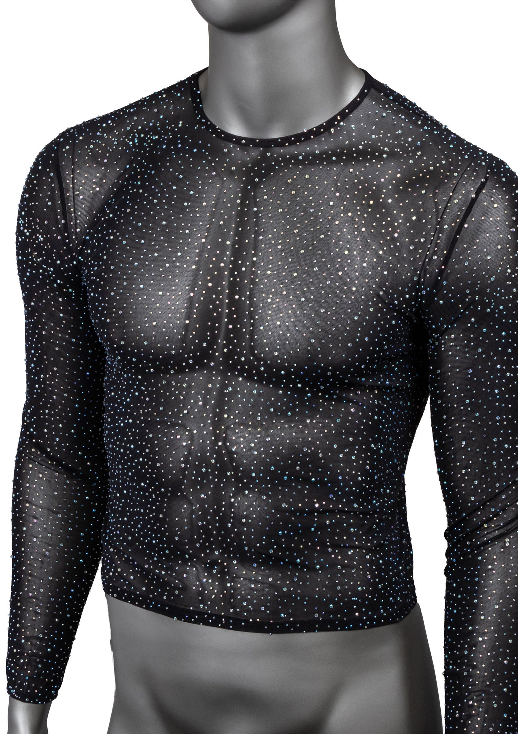 CalExotics Radiance Long Sleeve Shirt BLACK O/S - 5