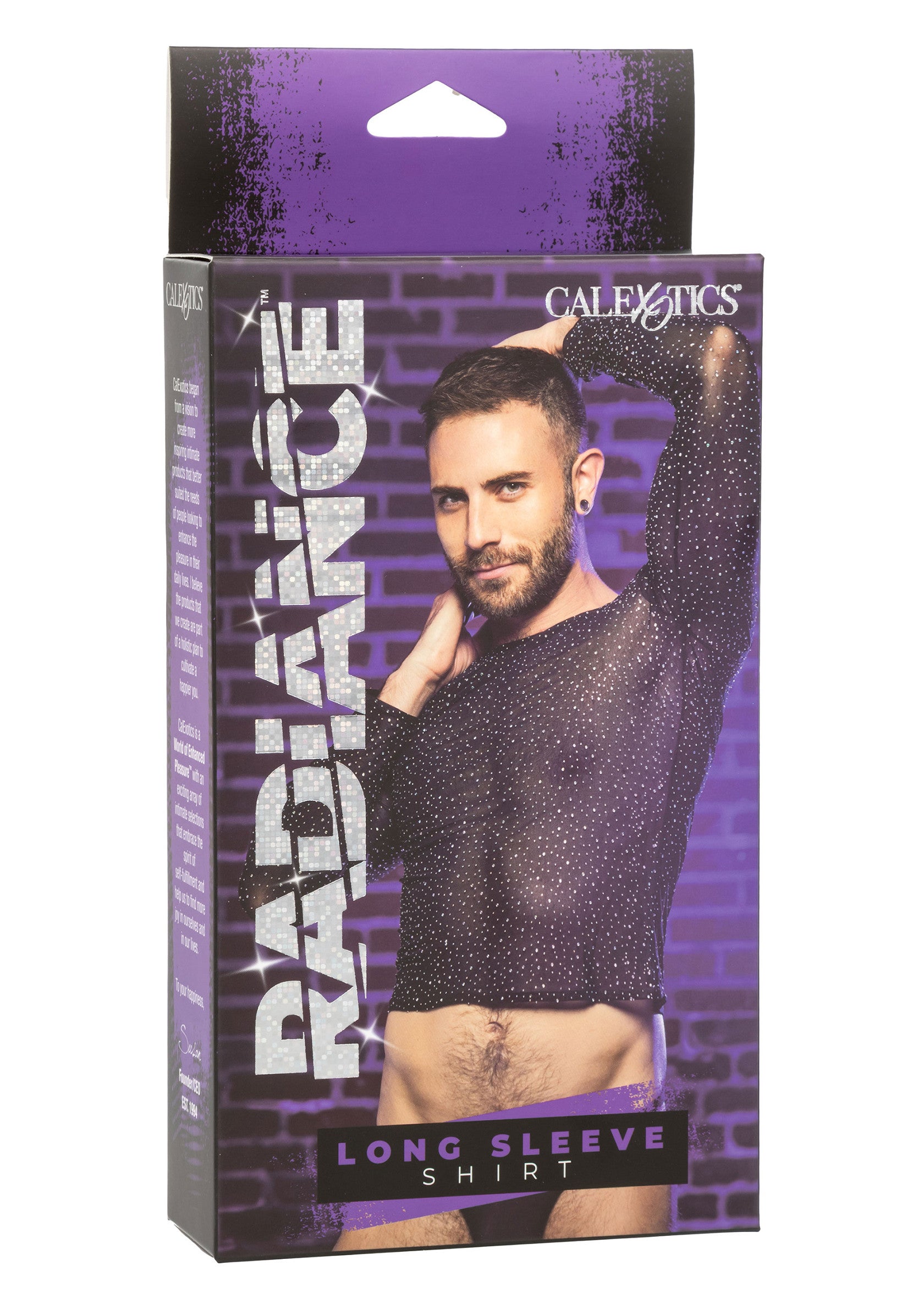 CalExotics Radiance Long Sleeve Shirt BLACK O/S - 7