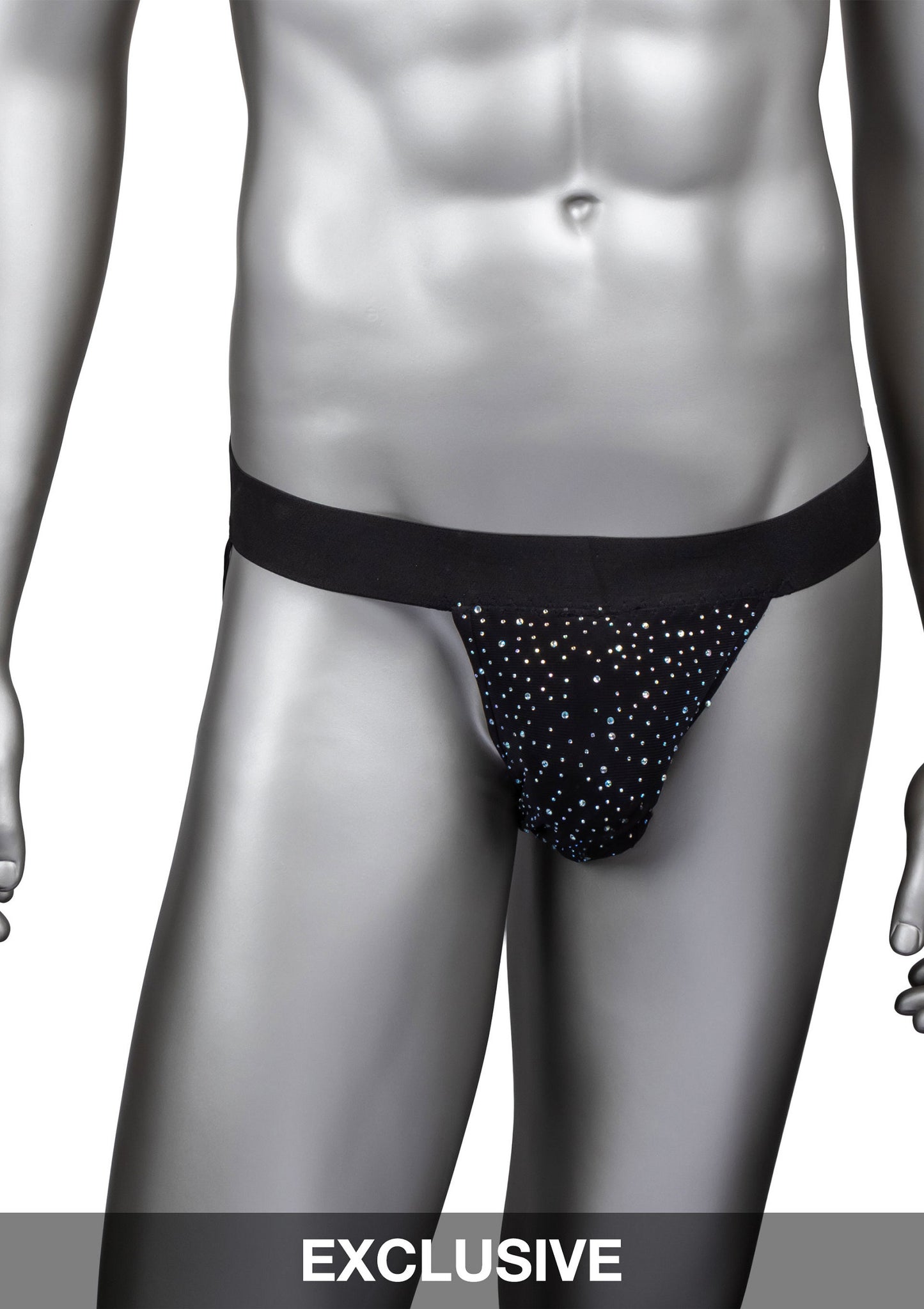 CalExotics Radiance Jock Strap BLACK O/S - 1