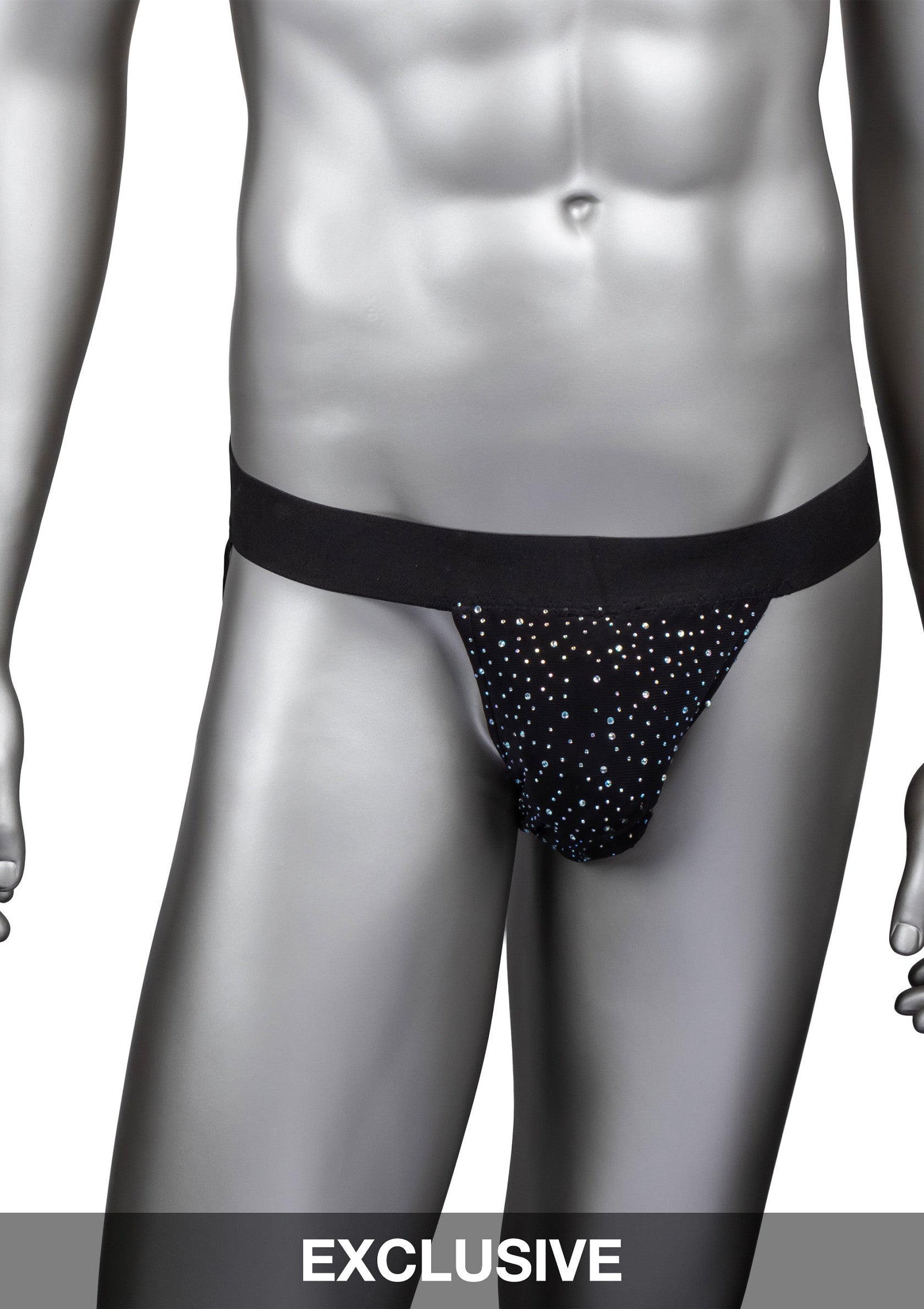 CalExotics Radiance Jock Strap BLACK O/S - 1