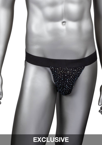 CalExotics Radiance Jock Strap BLACK O/S - 1