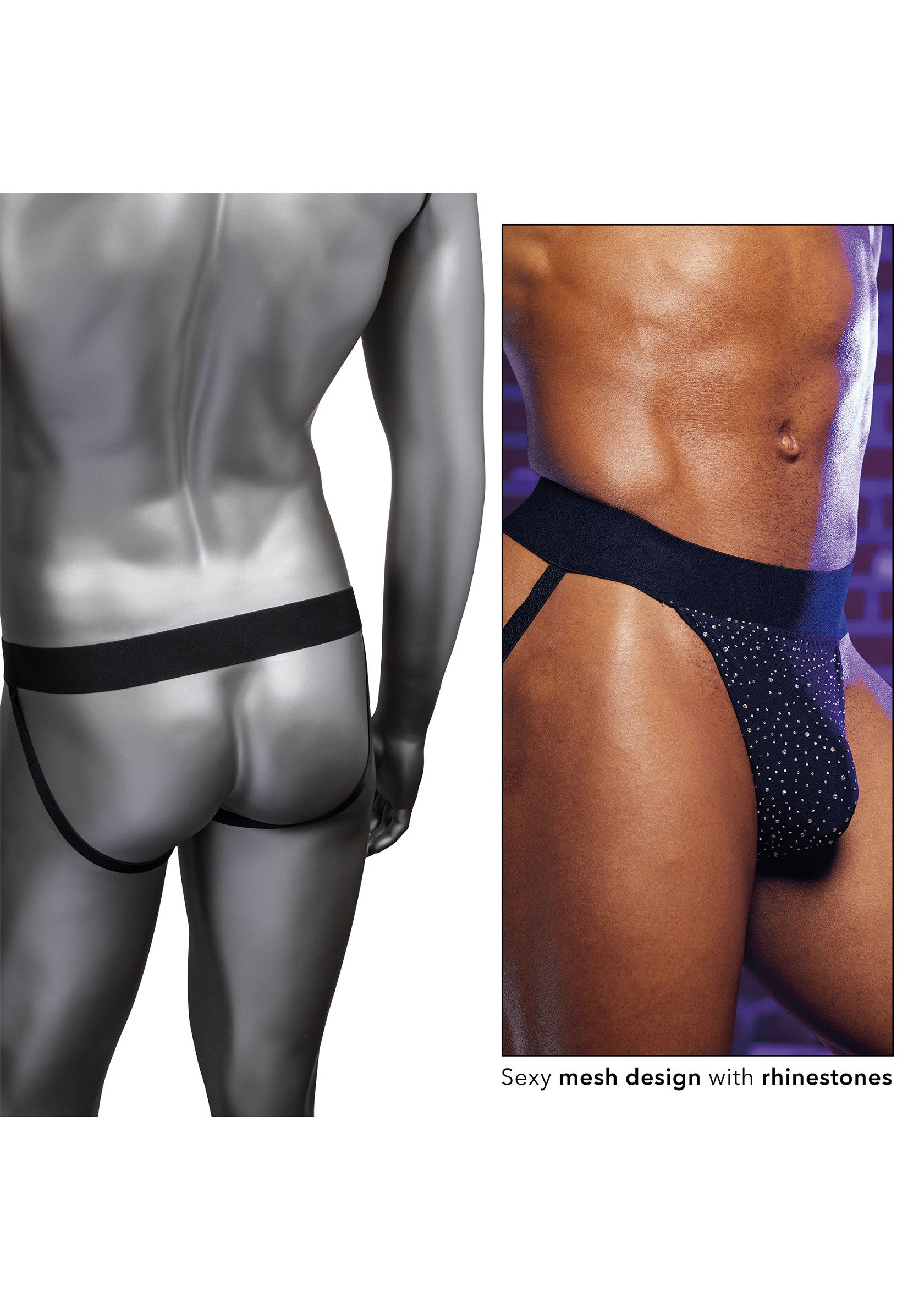 CalExotics Radiance Jock Strap BLACK O/S - 0