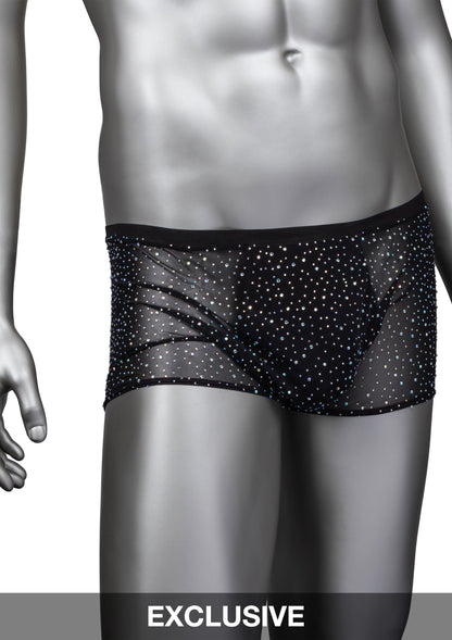 CalExotics Radiance Boxer Briefs BLACK O/S - 3
