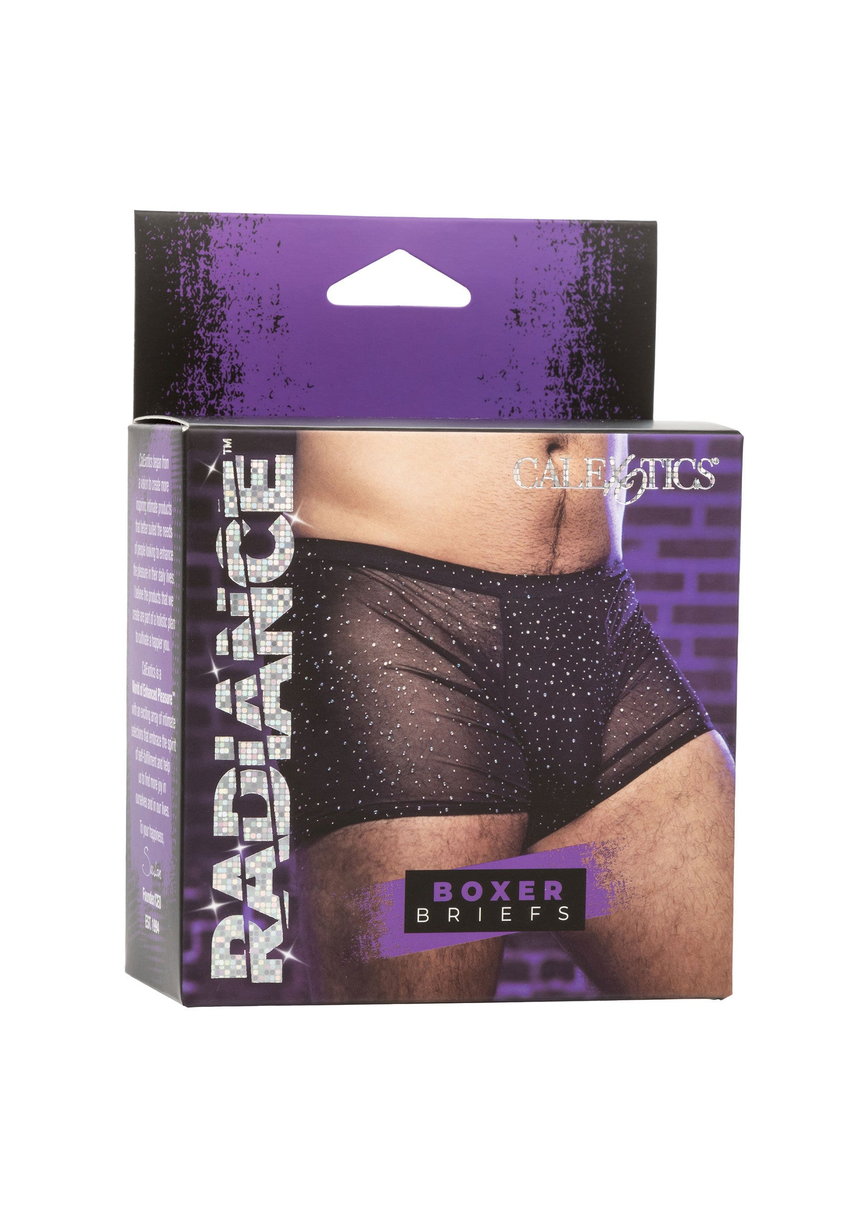 CalExotics Radiance Boxer Briefs BLACK O/S - 0