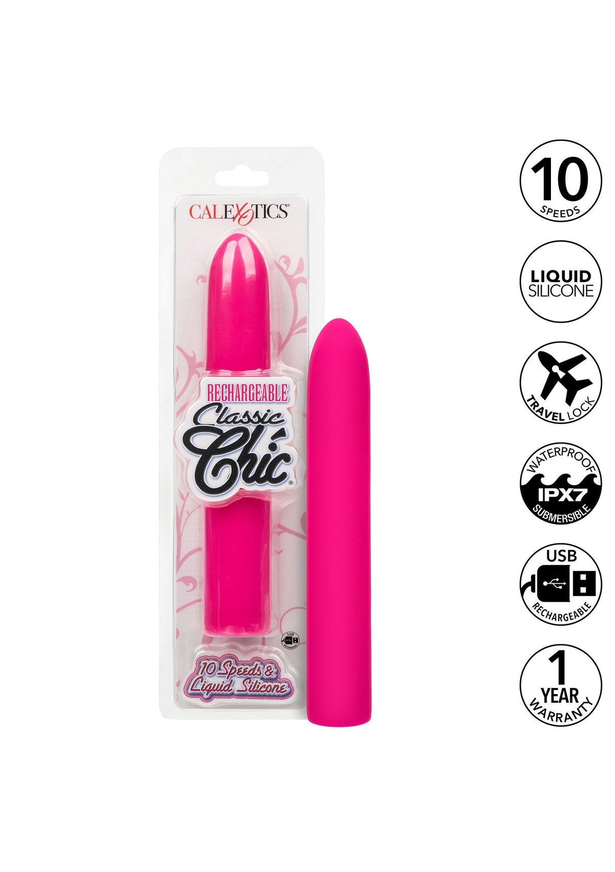 Rechargeable Chic Standard PINK - 4