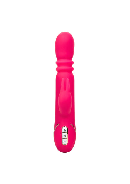 Heated Silicone Triple Rabbit PINK - 6