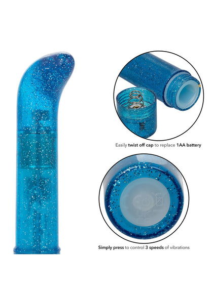 Sparkle Mini G-Vibrator BLUE - 23