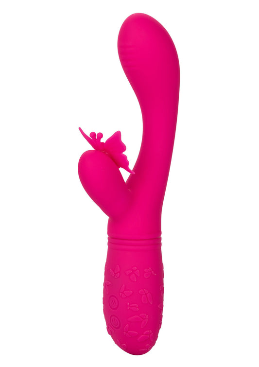 CalExotics Rechargeable Butterfly Kiss Flutter - Pink