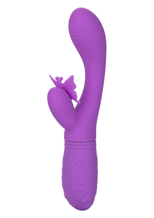 CalExotics Rechargeable Butterfly Kiss Flutter - Purple