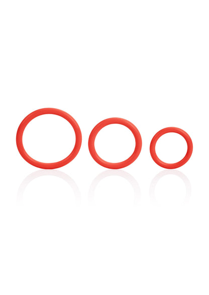 CalExotics Tri-Rings RED - 5