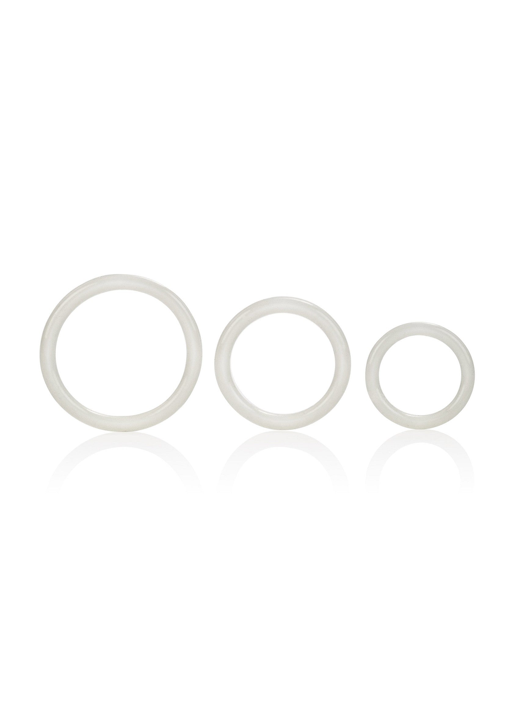 CalExotics Tri-Rings WHITE - 3