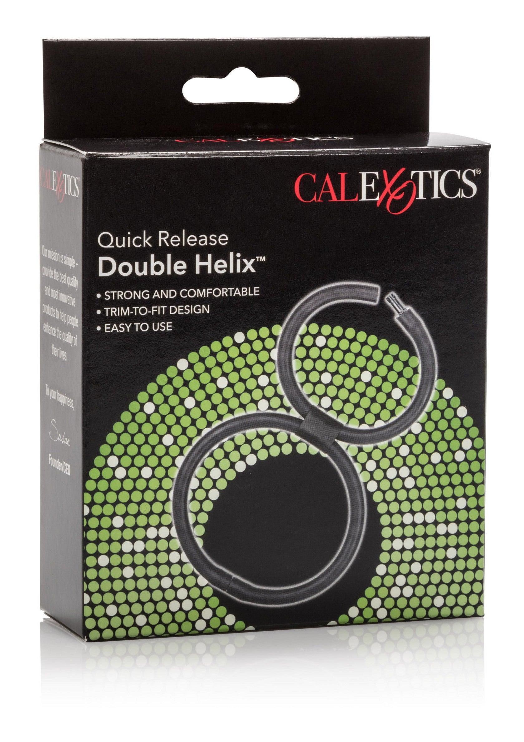 CalExotics Quick Release Double Helix BLACK - 3