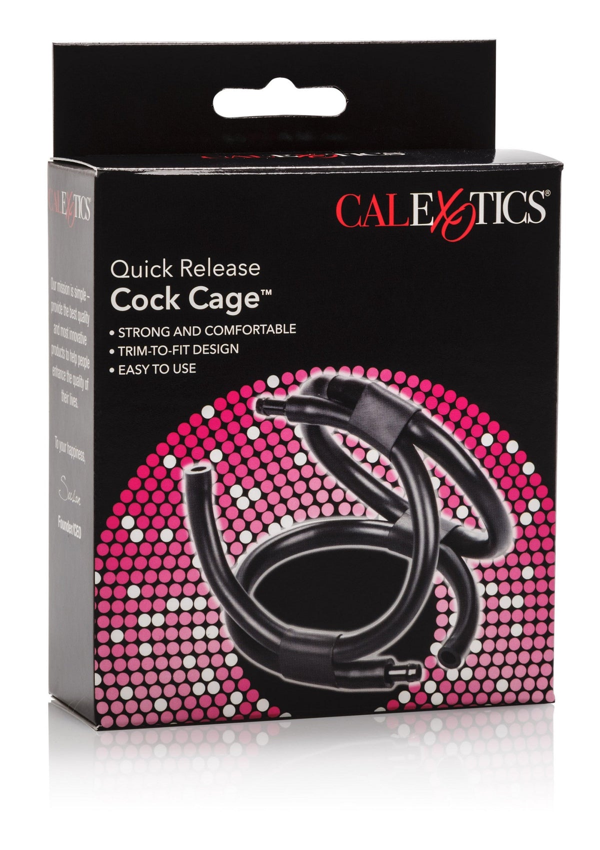 Quick Release Cock Cage BLACK - 2