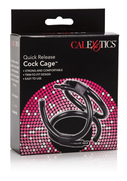 Quick Release Cock Cage BLACK - 2