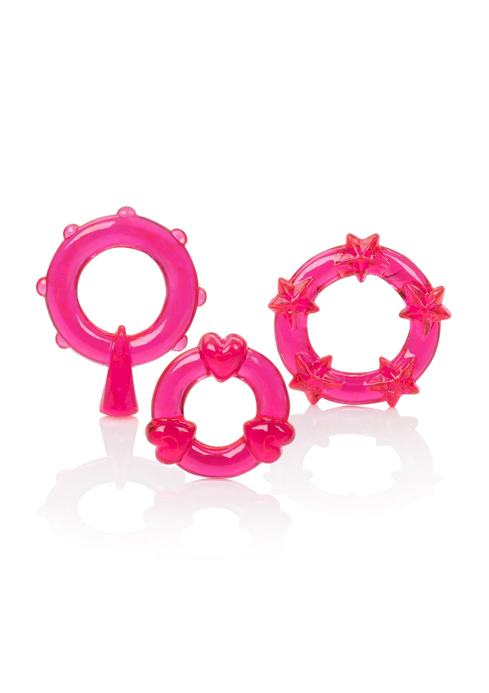 CalExotics Magic C-Rings RED - 5