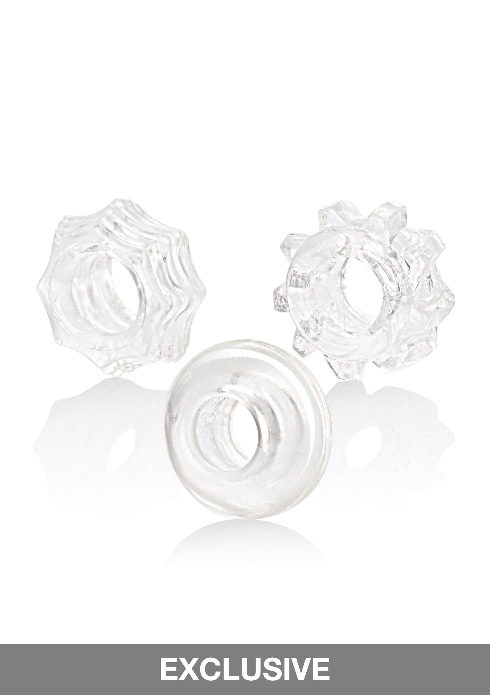 CalExotics Reversible Ring Set TRANSPA - 2