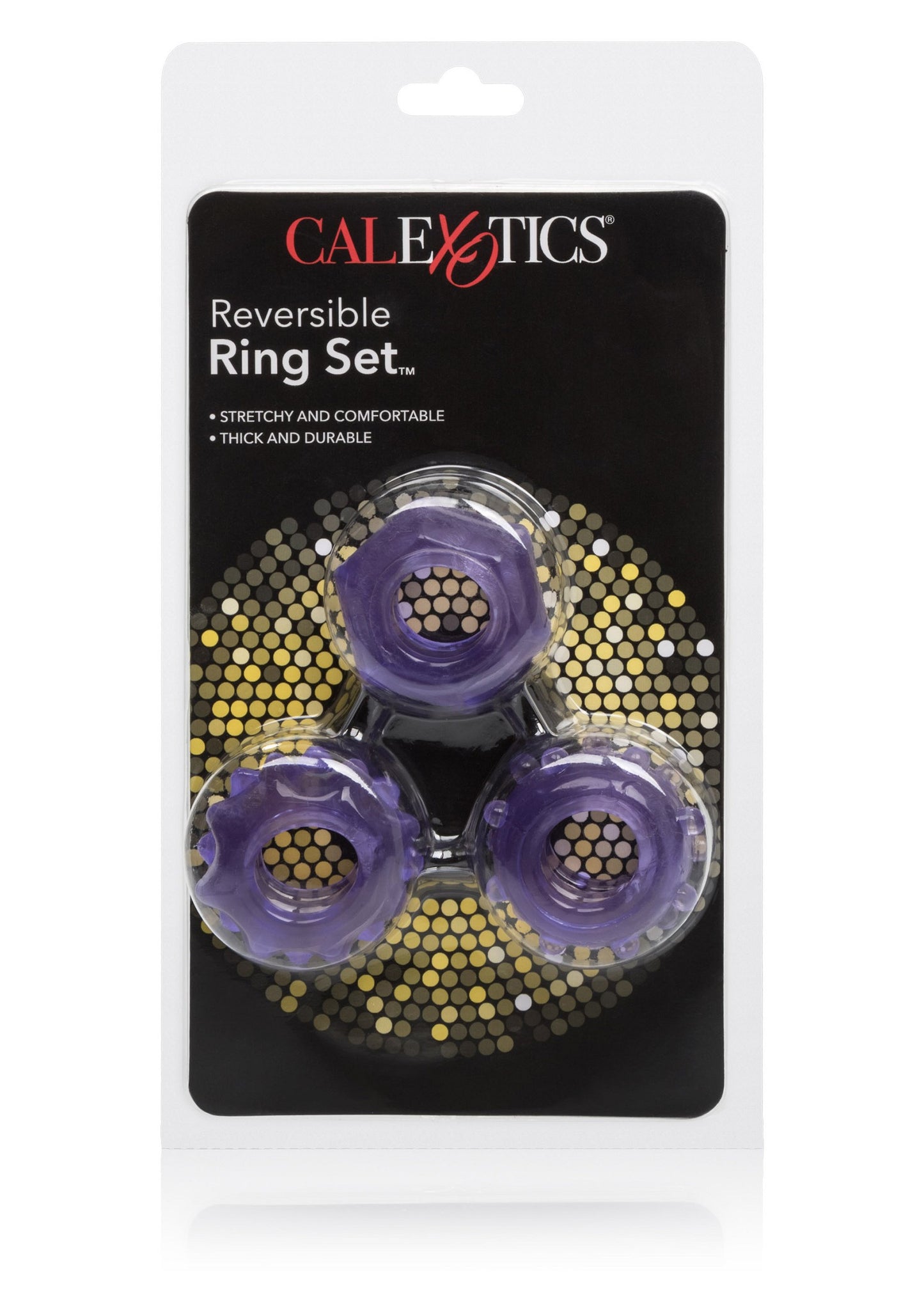 CalExotics Reversible Ring Set PURPLE - 7