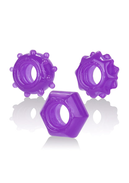 CalExotics Reversible Ring Set PURPLE - 5