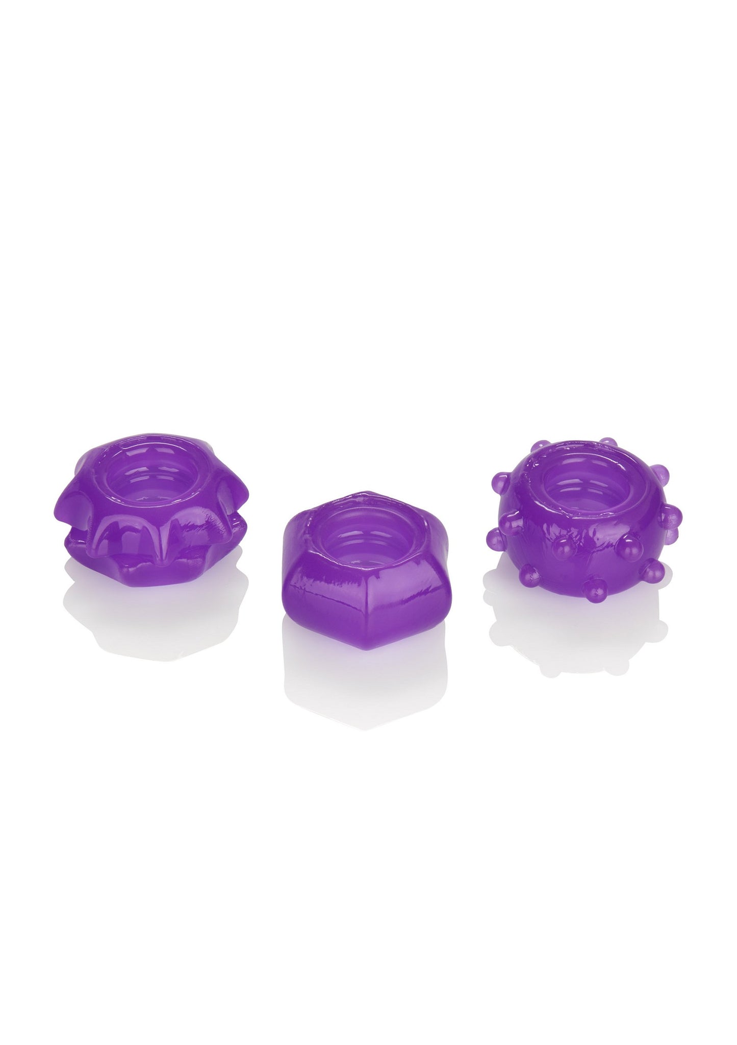 CalExotics Reversible Ring Set PURPLE - 8