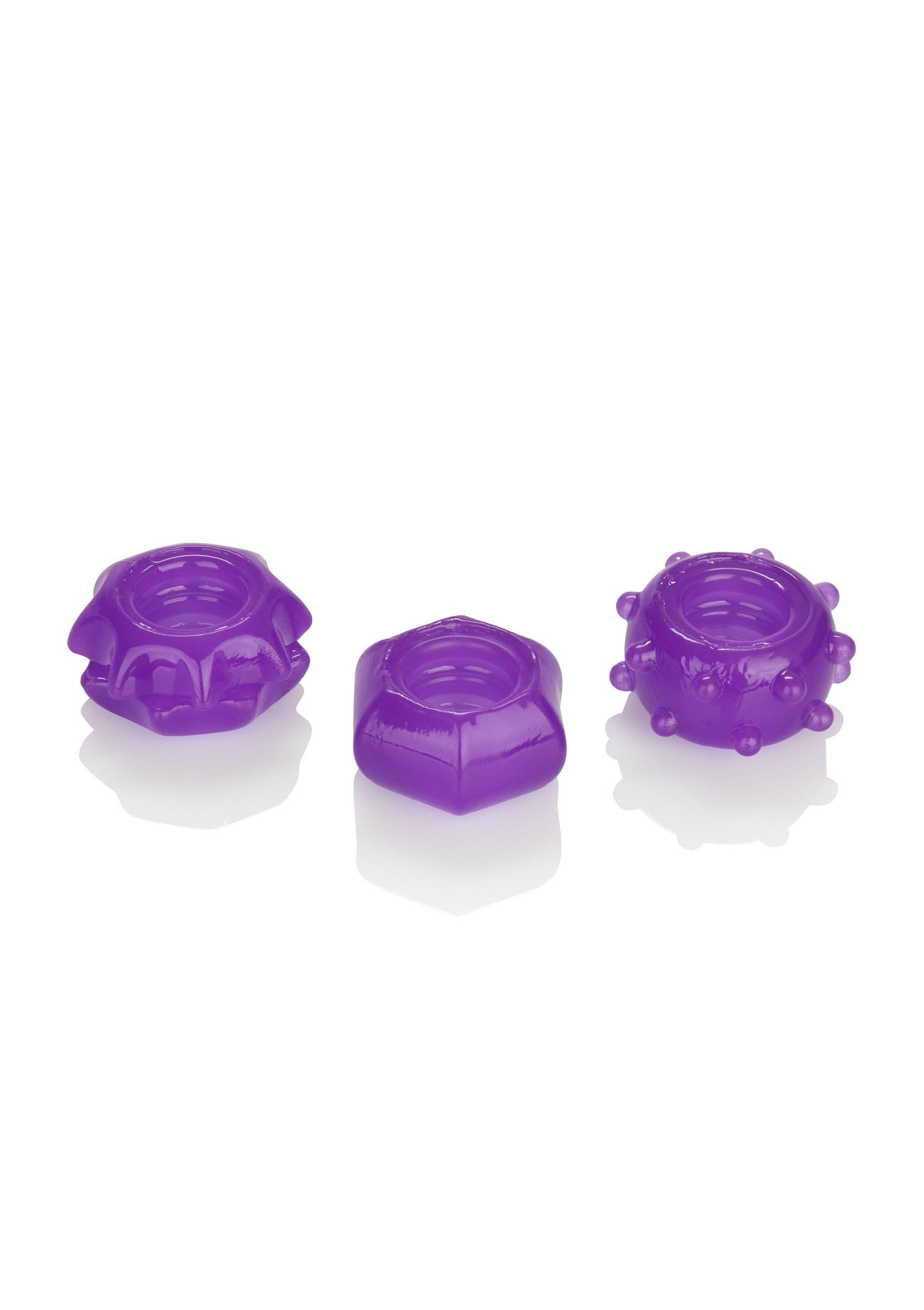 CalExotics Reversible Ring Set PURPLE - 8