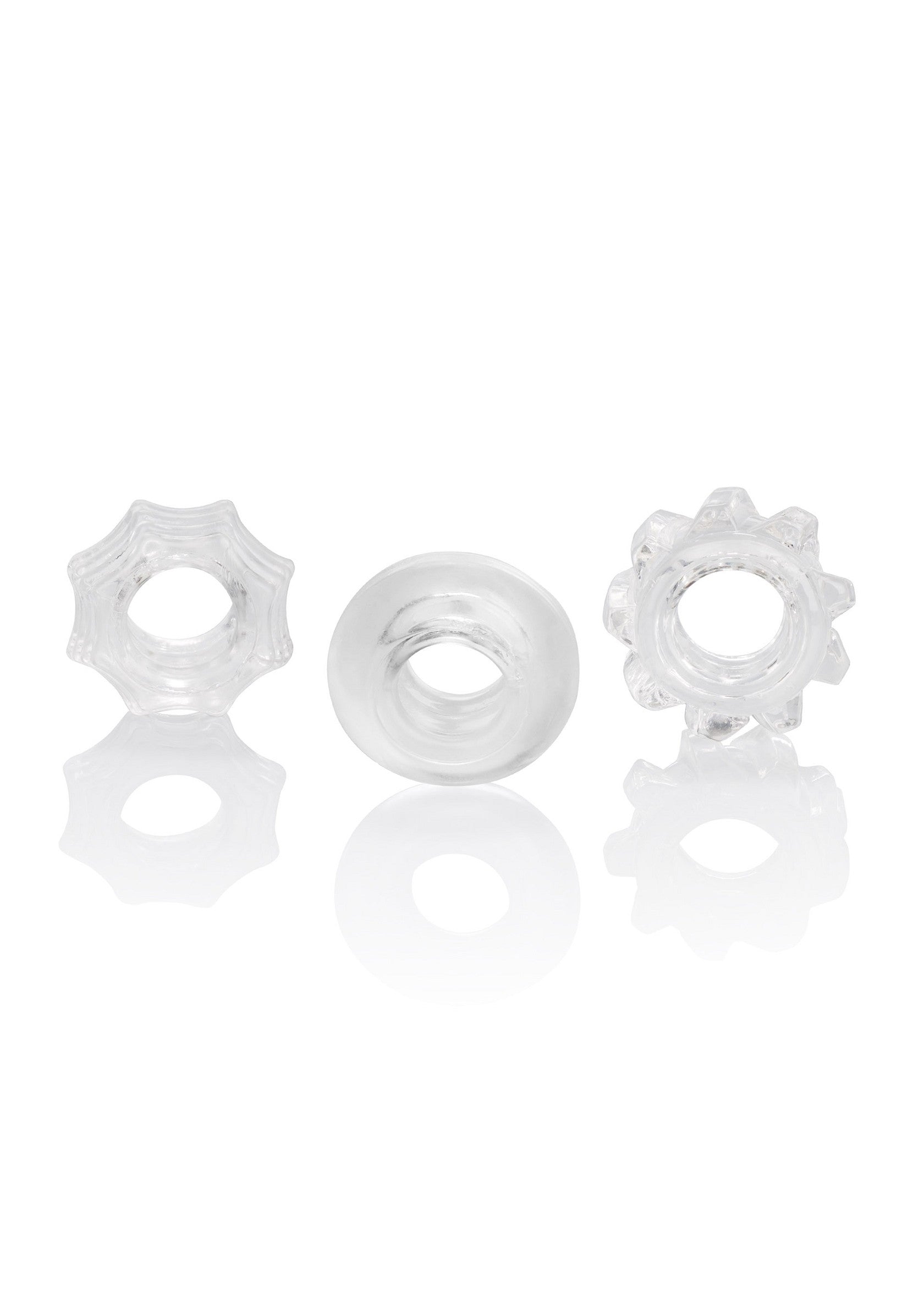 CalExotics Reversible Ring Set TRANSPA - 0