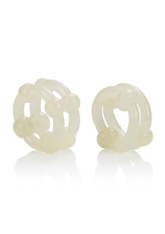 Island Rings Double Stacker - Wit