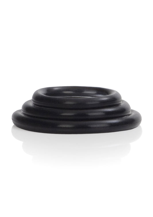 Silicone Support Rings - Zwart