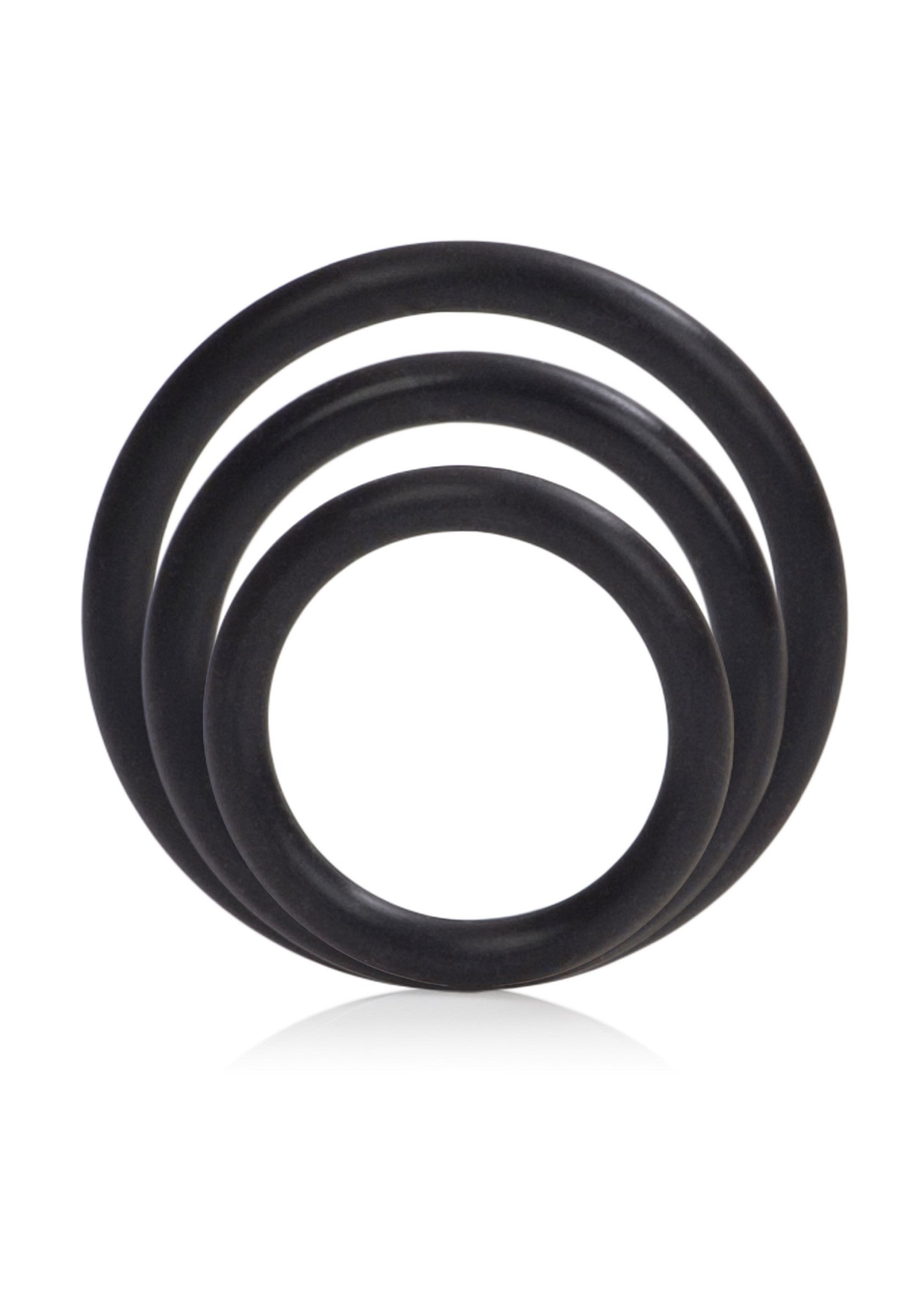 Silicone Support Rings BLACK - 8