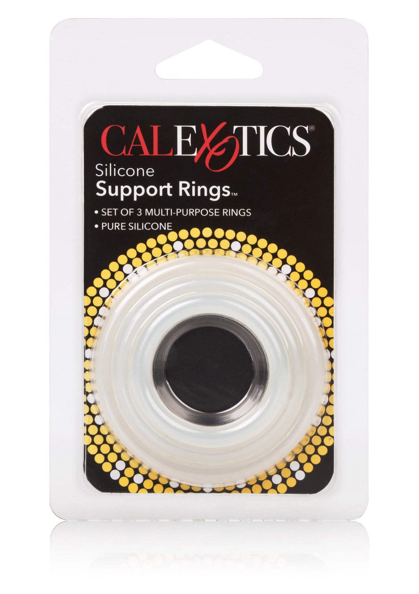 Silicone Support Rings BLACK - 1