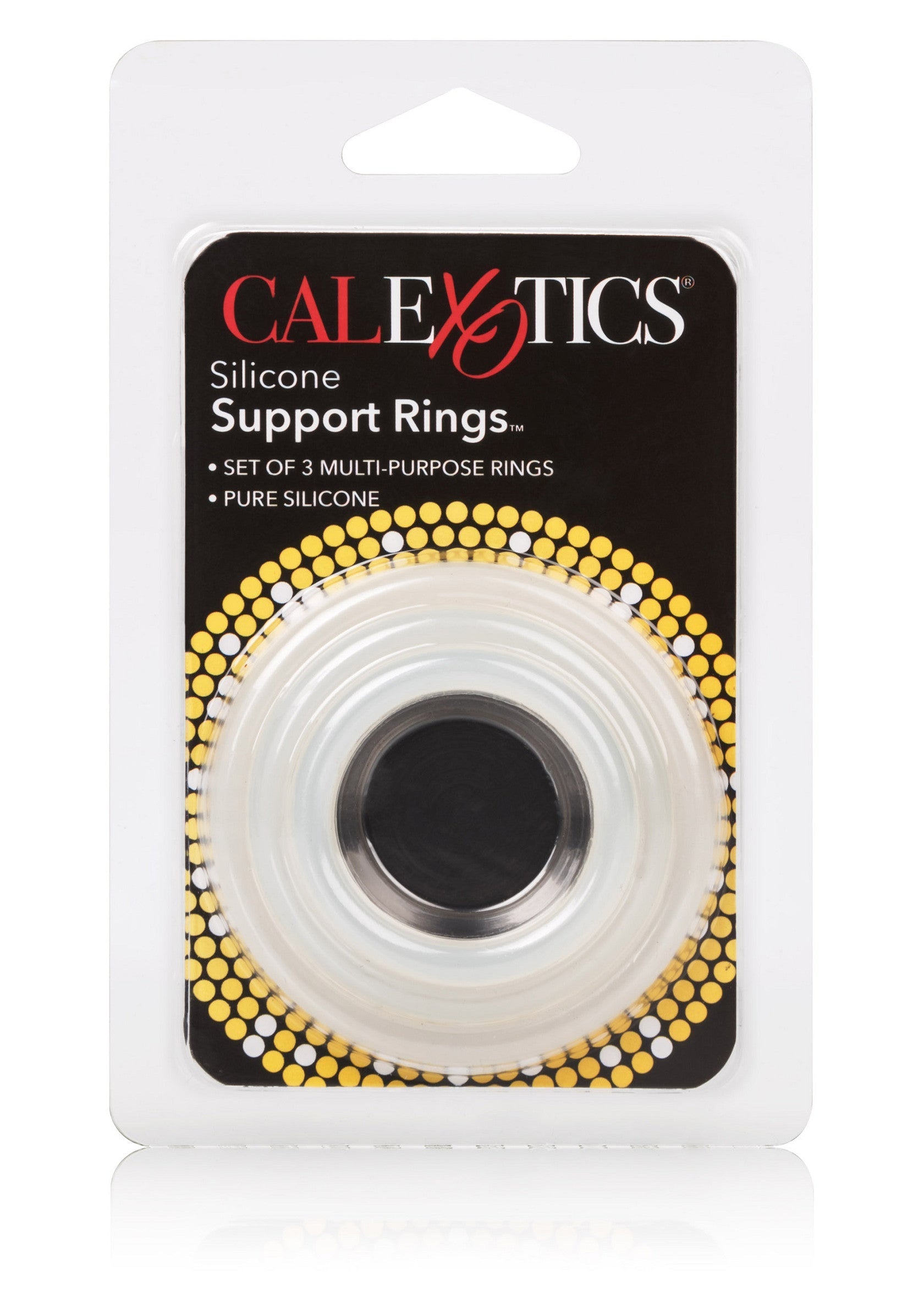 Silicone Support Rings BLACK - 1