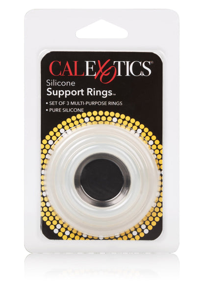 Silicone Support Rings BLACK - 1