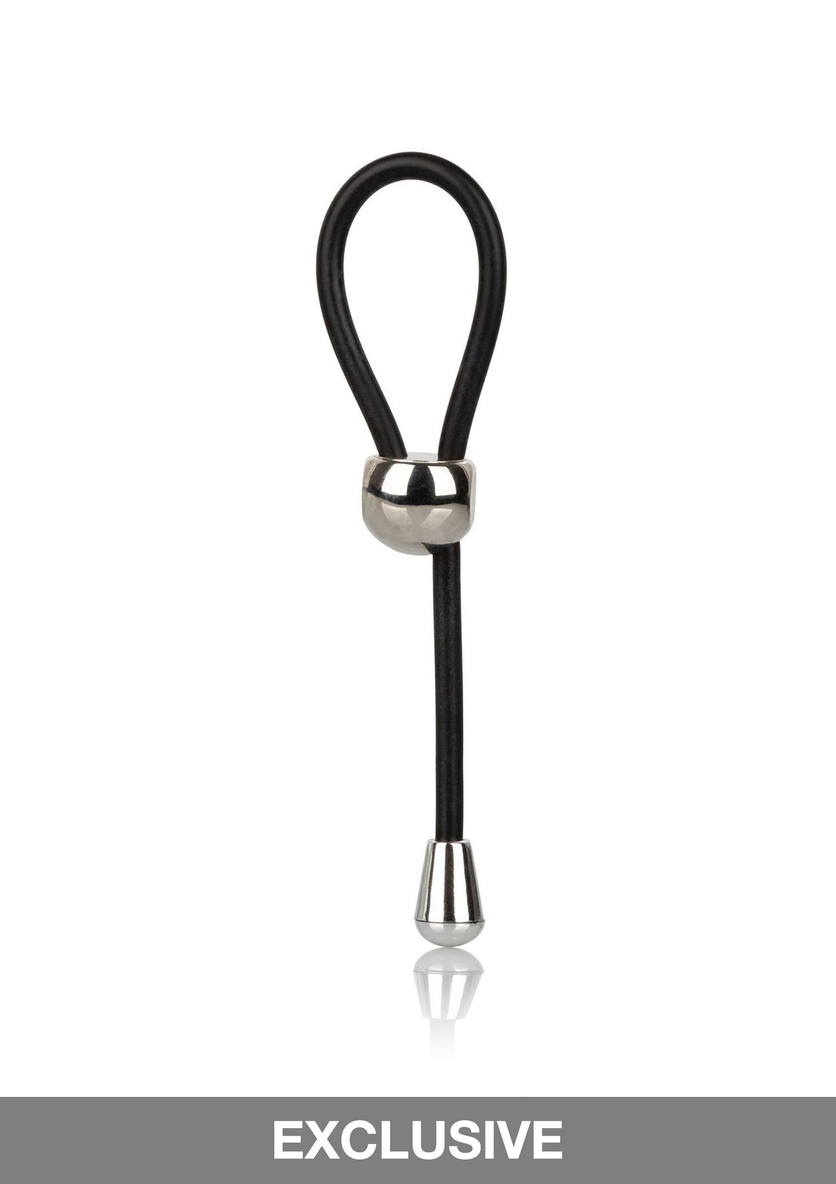 CalExotics E-Z Cinch Silicone Lasso BLACK - 1