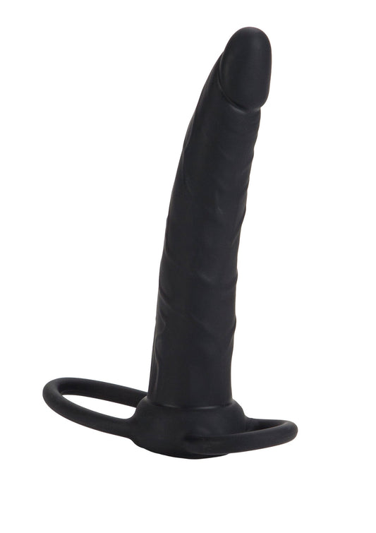 Silicone Dual Penetrator - Zwart