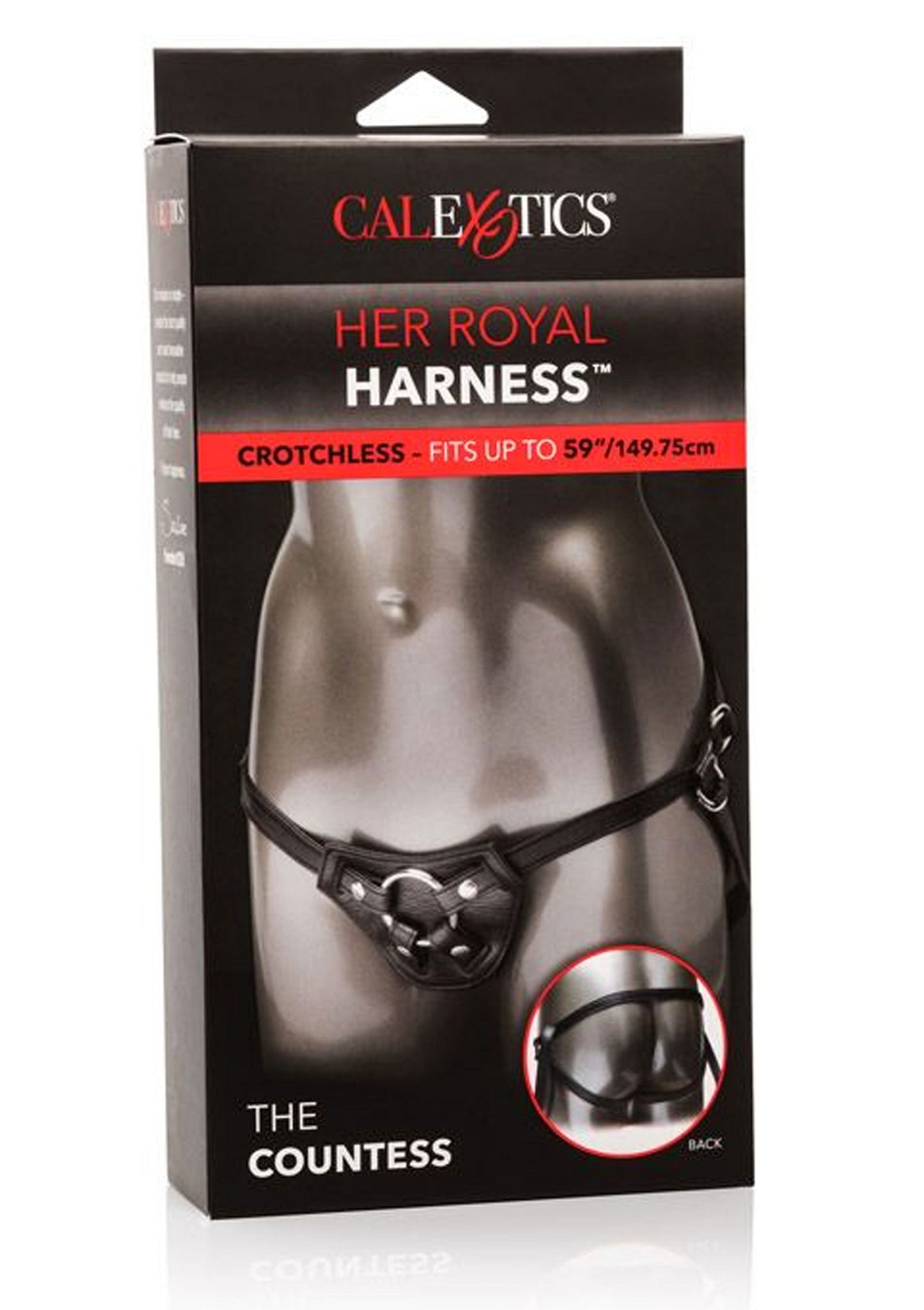 CalExotics Her Royal Harness The Countess BLACK - 3