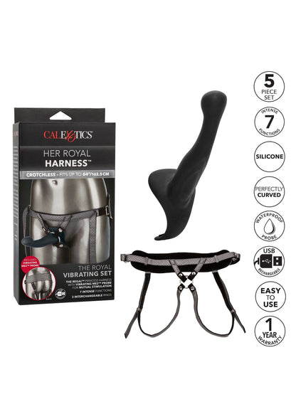 The Royal Vibrating Set GREY - 4