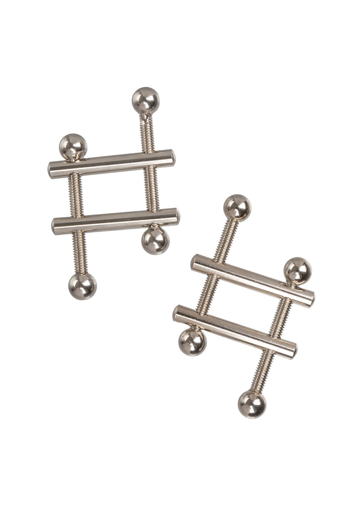 Crossbar Nipple Vices SILVER - 0