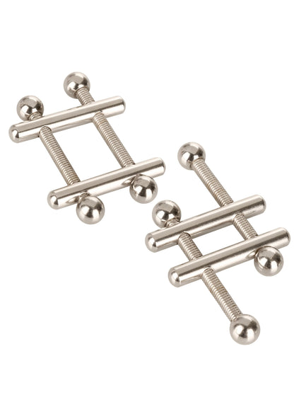 Crossbar Nipple Vices SILVER - 6