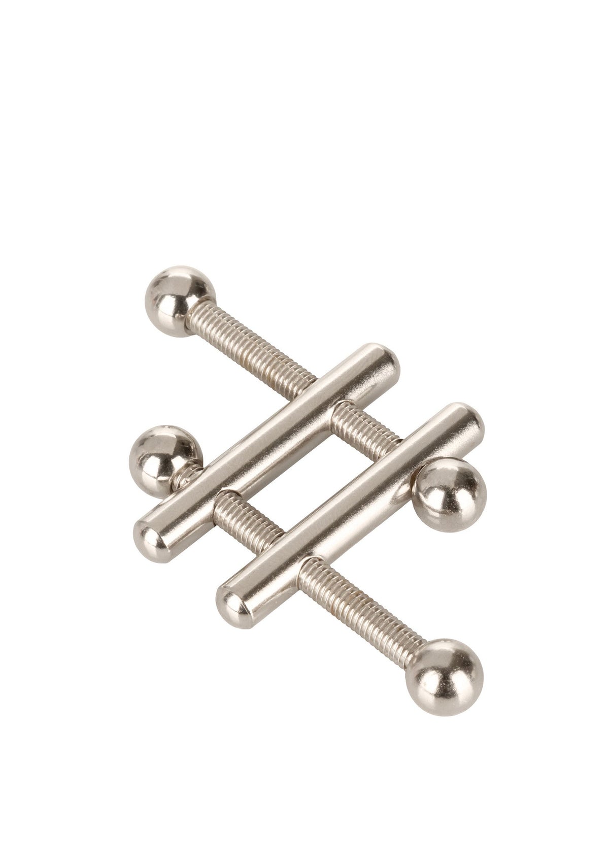Crossbar Nipple Vices SILVER - 1