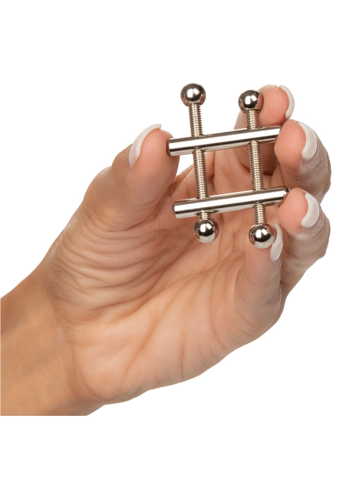 Crossbar Nipple Vices SILVER - 5