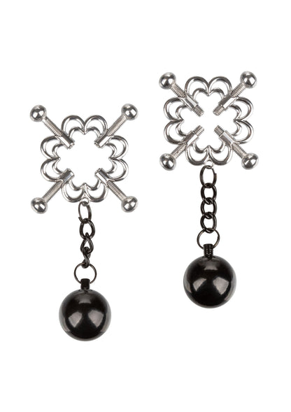 4-Point Weighted Nipple Press SILVER - 0
