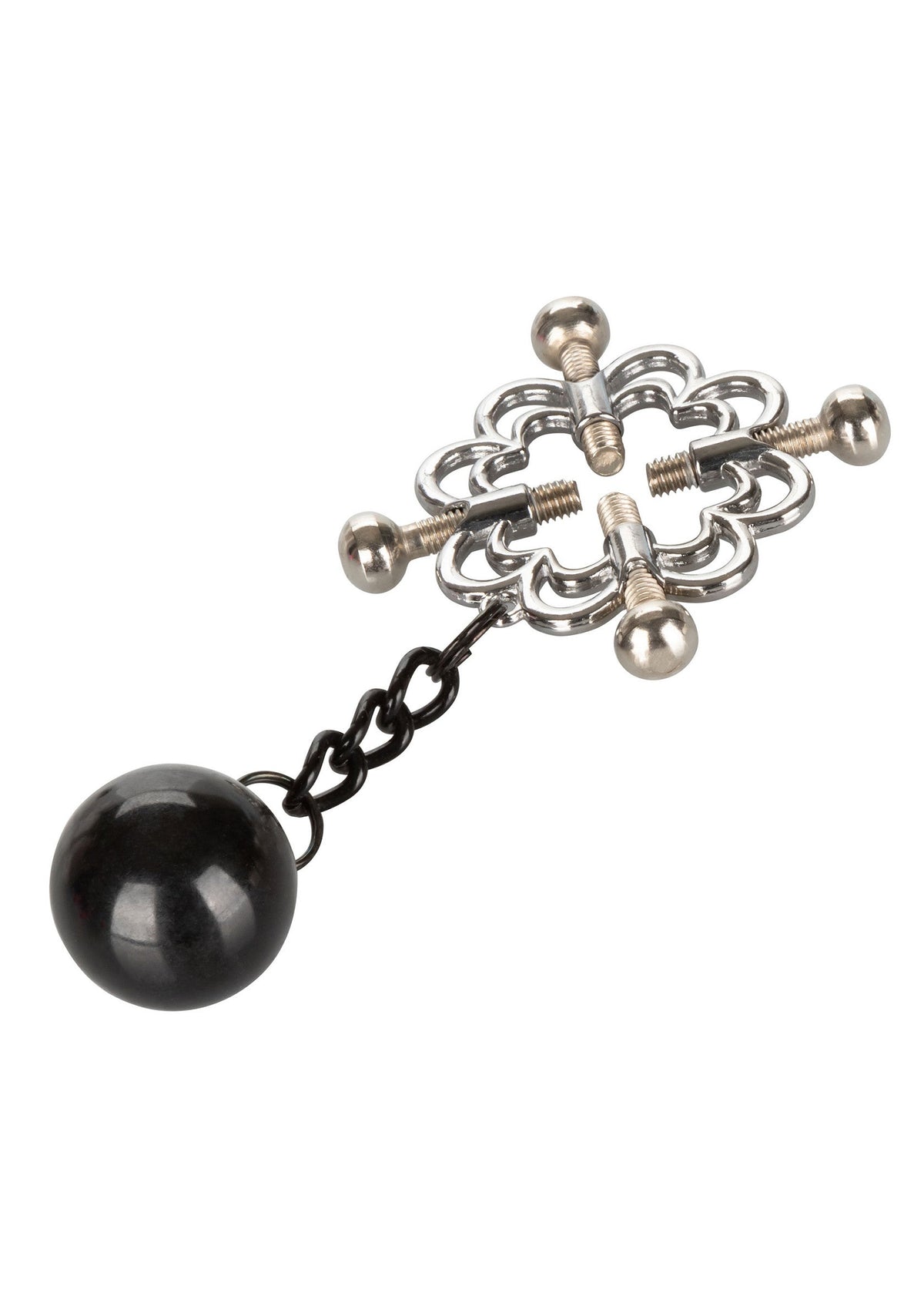 4-Point Weighted Nipple Press SILVER - 1