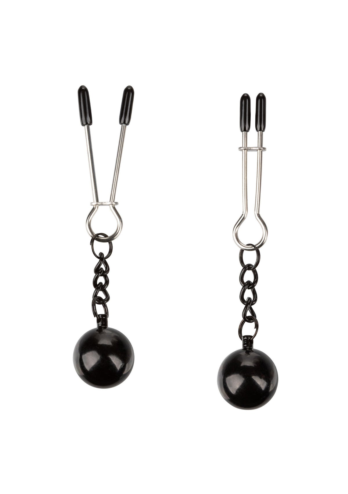 Weighted Tweezer Nipple Clamps BLACK - 0