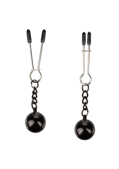 Weighted Tweezer Nipple Clamps BLACK - 0