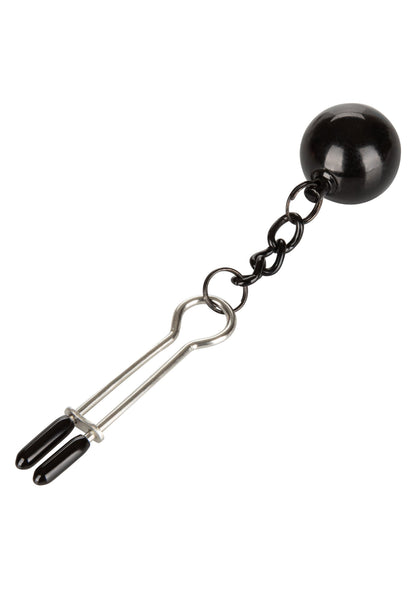 Weighted Tweezer Nipple Clamps BLACK - 6