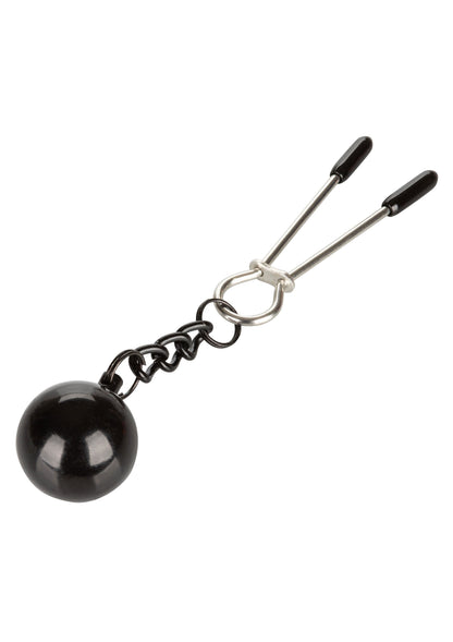 Weighted Tweezer Nipple Clamps BLACK - 1