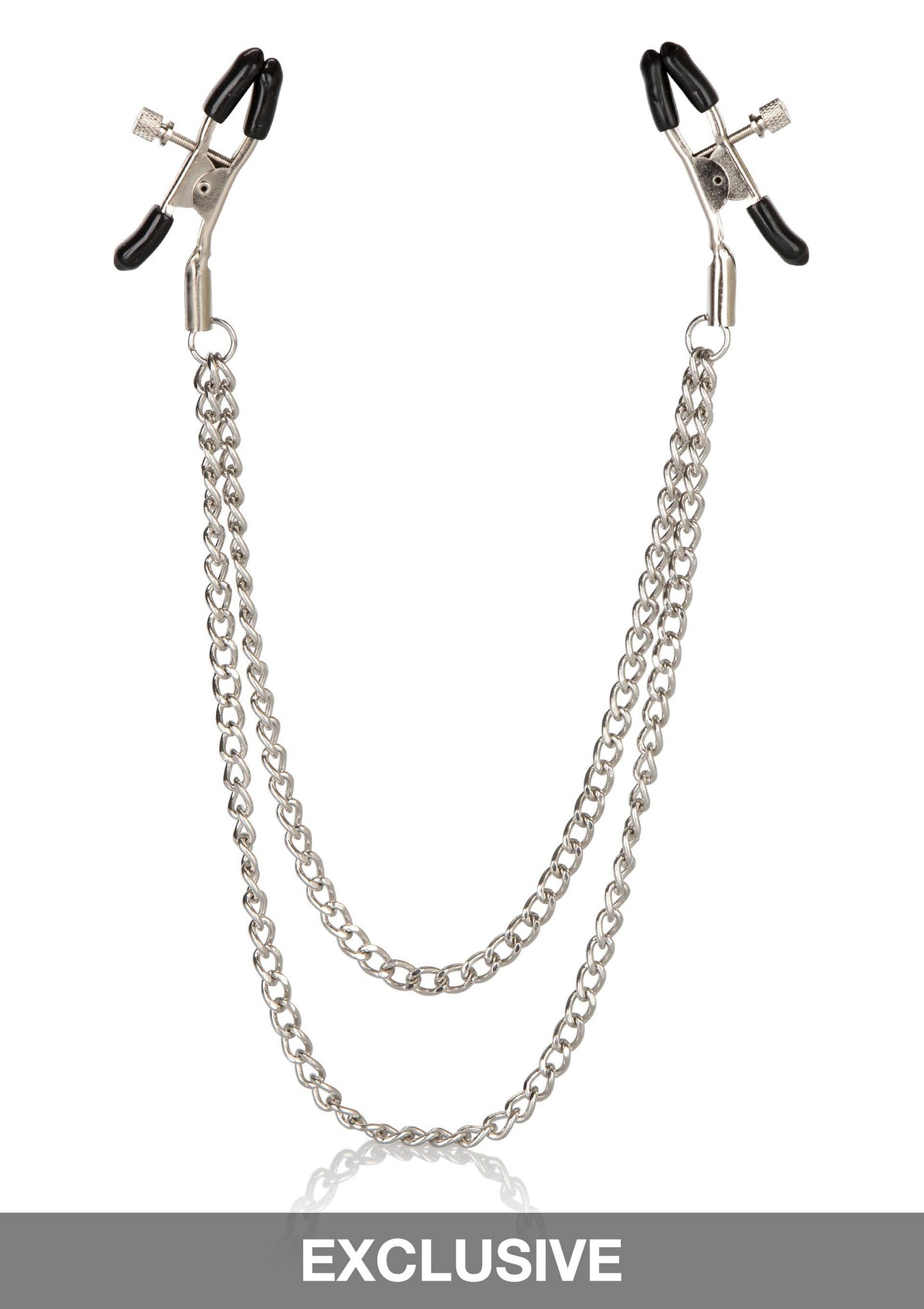 CalExotics Nipple Play Tiered Nipple Clamps METAL - 1